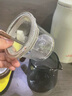 古德窑 茶壶泡茶壶茶水分离飘逸杯2025新款玻璃内胆一键过滤泡茶杯茶具 胡桃木玻璃烟灰款飘逸茶壶 650ml 实拍图