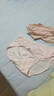 ubras【莫代尔】高弹织带内裤女士抑菌舒适中腰三角裤柔软透气(3条装) 椰青灰色+浅桃粉色+柔灰紫色 3条 L 实拍图