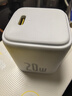 倍思苹果充电器30W/20W折叠智能低温不伤机快充Type-c充电器套装适用iPhone16/15pro/14苹果快充套装 【皓月白】小方块20W快充头 适用苹果全系-安全快充不伤机 实拍图