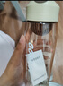亿嘉（IJARL）塑料水杯女高颜值便携吸管杯带开学水杯隔滤网提手杯绿色600ML 实拍图