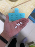 德力普（Delipow） 排插 一转二/一转三多功能插座 独立分控开关/USB插座转换器/插线板/无线插头 分控一转三【湖蓝】 实拍图