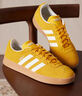 adidas T头鞋 VL COURT复古板鞋德训鞋男女阿迪达斯轻运动   黄色/亮白/汉玉白(推荐女生选小半码)   42 实拍图