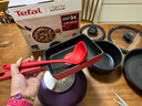 特福（Tefal）百变锅 铸铝红心不粘锅炒菜锅煎锅可拆卸把手套装电磁炉明火通用 薰衣草紫- 6件套 实拍图