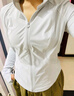 蕉下（beneunder）防晒衣女凉感修身AL11924短款辣妹防晒服女外套轻鹅黄S 实拍图