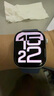 Apple/苹果 Watch Series 10 智能手表GPS款46毫米银色铝金属表壳丹宁色运动型表带S/M MX203CH/B 实拍图