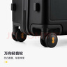 地平线8号（LEVEL8）行李箱男女密码学生登机箱20英寸旅行者系列经典PC万向轮拉杆箱黑 实拍图