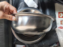 不锈钢盆家用商用加深斗盆洗脸盆洗澡盆汤盆面盆洗脚盆洗菜盆大盆 不锈钢盆 30cm 实拍图