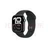 Apple Watch Series 10 智能手表42毫米亮黑色铝金属表壳黑色运动型表带S/M【GPS款】MX1M3CH/B 实拍图