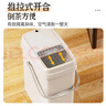 本迪双层带盖茶渣桶滤茶桶茶叶茶水桶排水管茶具茶漏废水桶10L 晒单实拍图