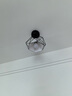 雷士（NVC）照明led餐吊灯现代简约创意餐厅个性装饰吧台灯具 星钻-黑-玄关灯 实拍图