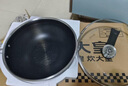 炊大皇 炒锅 304不锈钢炒菜锅煎锅 平底不粘炒锅32cm 可立可视盖不挑灶 实拍图