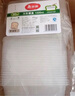 美丽雅一次性饭盒方形1000ml*30套 快餐打包盒大容量食品级便当野餐盒 实拍图