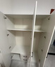 旺府美居【包安装】衣柜卧室平开门欧式简易家用多门收纳储物大衣橱 长120高180深50主柜【三门】 实拍图
