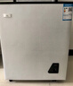 冰熊冰柜家用小型冰柜73L一级节能低噪小冷柜以旧换新冷冻冷藏柜食品保鲜小冰箱 109L 象牙白【减霜 单门】 实拍图