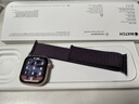 Apple/苹果 Watch Series 10 智能手表GPS款42毫米玫瑰金色铝金属表壳梅子色回环式运动表带MX1X3CH/B 实拍图