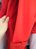 撒娇娃童装女童连衣裙秋冬季儿童套装拜年服装毛衣背心裙子毛呢外套小女孩秋装过年衣服中大童女装三件套 樱桃红色披肩+裙子+帽子黑色打底衫 140(建议身高135左右) 实拍图