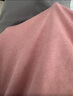 红豆居家（Hodohome）情侣全棉睡衣简约休闲风短袖家居服套装可外穿 女款粉色 M 165/88A 实拍图