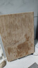 双枪整竹切菜板砧板  加大加厚案板擀面板家用粘板占板40*28*1.8cm 实拍图
