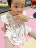女童碎花吊带裙女孩连衣裙碎花裙子宽松 JK4白底花朵裙子 100 建议90cm身高左右 实拍图
