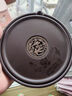 电木壶承干泡台茶盘紫砂茶壶垫储水底座壶托茶杯底托功夫茶道配件 电木勾玉壶承-喜鹊棕色 实拍图