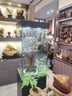 定制玉器珠宝文物古董艺术独立产品柜博物馆展台陈列柜玻璃展示柜 50*50*高170白/黑色有灯 实拍图