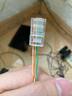 山泽 超五类网线水晶头 cat5e电脑千兆网络连接器 RJ45工程级8P8C超5类镀金水晶头 100个/盒 WL-5100 实拍图