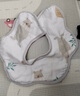 全棉时代婴儿口水兜宝宝口水巾围兜29×32cm 3条 植物园+轻语粉+熊熊下午茶 实拍图