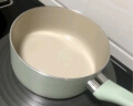 红厨陶瓷奶锅有钛宝宝辅食锅18cm婴儿小热奶锅煮泡面不粘锅煮粥汤锅 实拍图
