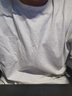 NASA GISS重磅260g纯棉短袖t恤男纯色圆领厚实不透纯白打底衫男女体恤上衣 白色 XL 体重150-170斤 实拍图
