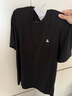 杰克·琼斯（JACK&JONES）26年男装四季打底T恤男士凉感透气多色情侣款短袖t恤水洗不易走形 E43黑色 第二批 XL 185 实拍图