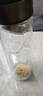 【⭐京东物流配送】高硼硅双层玻璃杯大容量泡茶杯水杯子茶水分离 【双层加厚】茶杯 350ml 1只 实拍图