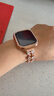 Apple/苹果 Watch Series 10 智能手表GPS款42毫米玫瑰金色铝金属表壳淡桃粉色运动型表带M/L MX1V3CH/B 实拍图