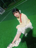 骆驼（CAMEL）洞洞鞋女时髦DIY原创鞋花松糕厚底凉拖鞋 L24M071642 白色 36/37  实拍图