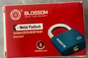 梅花（BLOSSOM） BC2932挂锁 铜芯铁锁 室内外大门锁32MM蓝色 实拍图