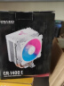 大水牛（BUBALUS）T22 CPU散热器 (2热管/Intel多平台/支持1700/9cm无光风扇/锁具易安装/电脑主机箱风冷)  实拍图