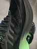 特步一体成型3代跑步鞋男体考耐久竞训支撑轻盈跑鞋女休闲运动情侣鞋 黑/荧光果绿-极光夜影-男 43 实拍图