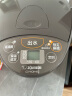 象印（ZO JIRUSHI）【国家补贴】电水壶五段控温微电脑可定时 家用办公4L容量CD-WQH40C-TM(金属棕色) 实拍图