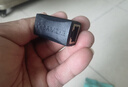 山泽网线对接头转接头 千兆网络延长连接器转换器 RJ45网口直通头水晶头模块适用5/6/7类网线单个101BK 实拍图
