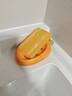 范爷家胡萝卜陶瓷肥皂盒可沥水可爱创意香皂置物架卫生间洗漱台香皂碟 实拍图