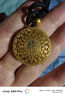 金至尊（3D-GOLD)许凯同款黄金吊坠八宝罗盘999足金挂坠不含项链生日礼物计价 总重13.8克（金重11.88克）-加大版 实拍图