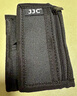 JJC 相机电池收纳包 适用于索尼NP-FW50/FZ100富士W126S/W235尼康EN-EL15C佳能E17 18650锂电池腰包盒 4个18650电池仓+1个拉链袋 实拍图