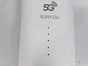 迅优5G随身wifi移动千兆双频路由器无线CPE免插卡2025款全国通用流量无限制高速随行便携上网办公XY15B 5G旗舰性能版【双频wifi6网速狂飙】 不限速不虚标月享1500G流量 实拍图