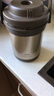 膳魔师（THERMOS） 焖烧锅高真空不锈钢保温炖锅免火大容量保温汤提锅TCRA-1800系列 TCRA-1800-金色 1.8L 实拍图