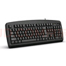 双飞燕（A4TECH)KB-8U 键盘有线 薄膜办公打字用键盘笔记本外接台式电脑通用键盘104键 USB接口 黑色 实拍图