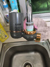 美的（Midea）净水器水龙头过滤器家用自来水滤水器直饮前置过滤器厨房卫生间通用除水垢除余氯双出水可清洗滤芯 一机三芯【两年免换滤芯】 实拍图