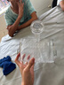 京东物流 吸盘收纳盒脸巾废弃壁挂洗脸卫生间置物架免打孔收纳篮 透明色 【1个装】 实拍图