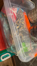 百圣牛塑料箱特大号收纳箱周转箱带盖加厚透明整理箱储物箱 60#【长41宽28高23cm】手提式 实拍图