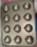 展艺12连黄油年糕模具不粘加厚家用玛德琳蛋糕饼干模烘焙烤盘烤箱 实拍图