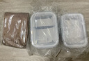 京东京造 饭盒 微波炉上班族学生高硼硅玻璃餐盒（1L+0.84L+保温袋） 实拍图