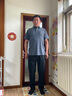老爷车（LAOYECHE）父亲节礼物实用送爸爸夏季运动套装中年男士凉感短袖t恤男两件套 YA252209804藏青色 L (175) 【推荐体重115-130斤】 实拍图
